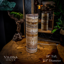 Aqua Onyx Crystal Table Lamp #17 - Floor Lamp