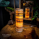 Aqua Onyx Crystal Table Lamp #17 - Floor Lamp