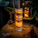 Aqua Onyx Crystal Table Lamp #18 - Floor Lamp