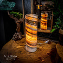 Aqua Onyx Crystal Table Lamp #18 - Floor Lamp