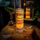Aqua Onyx Crystal Table Lamp #19 - Floor Lamp