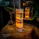 Aqua Onyx Crystal Table Lamp #19 - Floor Lamp