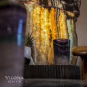 Aqua Onyx Rough Edge Crystal Wall Panels #1 - Decor