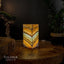 Aqua Onyx Small Square Crystal Table Lamp #24 - Floor Lamp