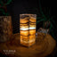 Aqua Onyx Small Square Crystal Table Lamp #52 - Floor Lamp