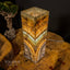 Aqua Onyx Square Crystal Table Lamp #12 - Floor Lamp