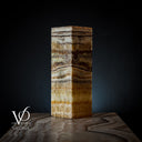 Aqua Onyx Square Table Lamp (Small #64) - Table Lamp