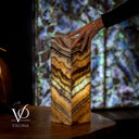 Aqua Onyx Square Table Lamp (Small #68) - Table Lamp