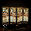 Aqua Onyx Wall Panels Quad (Set #3) - Decor