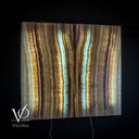 Aqua Onyx Wall Panels (Set #2) - Decor