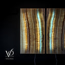 Aqua Onyx Wall Panels (Set #2) - Decor