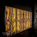 Aqua Onyx Crystal Wall Panels #4 (4 Set) - Decor