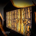 Aqua Onyx Crystal Wall Panels #4 (4 Set) - Decor