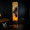 Aqua Raspberry Onyx Crystal (Floor Lamp #8) - Floor Lamp