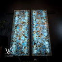 Luxury backlit onyx wall panels for interior design