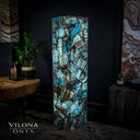 Argentina Blue Onyx (Square Floor Lamp #4)