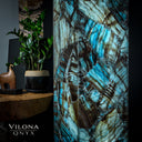 Argentina Blue Onyx (Square Floor Lamp #4)