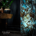 Argentina Blue Onyx (Square Floor Lamp #4)