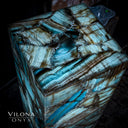 Argentina Blue Onyx (Square Floor Lamp #4)