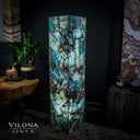 Argentina Blue Onyx (Square Floor Lamp #4)