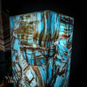 Argentina Blue Onyx (Square Floor Lamp #5)