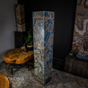 Argentina Blue Onyx (Square Floor Lamp #5)
