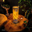 Ashen Glow Crystal Cylinder Table Lamp (2/2) - Floor Lamp