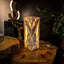 Ashen Glow Onyx Crystal Table Lamp #3 - Floor Lamp