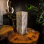 Ashen Glow Onyx Crystal Table Lamp #3 - Floor Lamp