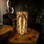 Ashen Glow Onyx Crystal Table Lamp #3 - Floor Lamp