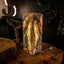 Ashen Glow Onyx Crystal Table Lamp #4 - Floor Lamp