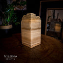 Ashen Glow Onyx Crystal Table Lamp #6 - Floor Lamp