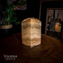 Ashen Glow Onyx Crystal Table Lamp #7 - Floor Lamp