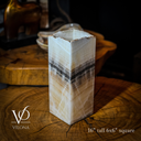 Banded Ice Onyx Lamp (Table Lamp #2) - Decor