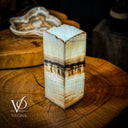 Banded Ice Onyx Lamp (Table Lamp #2) - Decor