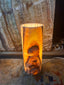 Custom Project (Bryan) Sahara Onyx Cylinder Table Lamp