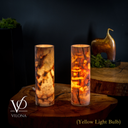 Divina Claire Onyx Table Lamp Pair #1 - Desk Lamp