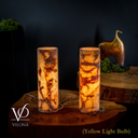 Divina Claire Onyx Table Lamp Pair #1 - Desk Lamp