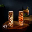 Divina Claire Onyx Table Lamp Pair #1 - Desk Lamp