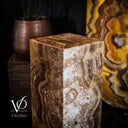 Exotic Honeycomb Onyx Floor Lamp #1 - Table Lamp