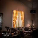 Exotic Sahara Onyx Wall Panels (Set #5) Style 1 - Floor Lamp