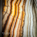 Exotic Sahara Onyx Wall Panels (Set #5) Style 1 - Floor Lamp