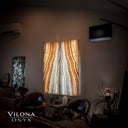 Exotic Sahara Onyx Wall Panels (Set #5) Style 1 - Floor Lamp