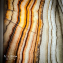 Exotic Sahara Onyx Wall Panels (Set #5) Style 1 - Floor Lamp