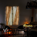 Exotic Sahara Onyx Wall Panels (Set #5) Style 2 - Floor Lamp