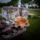 Exotic Tangerine Onyx Crystal Bowl - Onyx Bowl