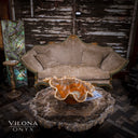 Exotic Tangerine Onyx Crystal Bowl - Onyx Bowl