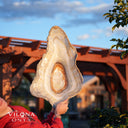 Exotic White Ice Onyx Bowl #1 - Stone Bowl