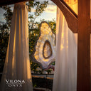 Exotic White Ice Onyx Bowl #1 - Stone Bowl