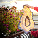 Exotic White Ice Onyx Bowl #1 - Stone Bowl